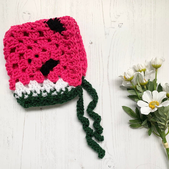 Watermelon - Gorrito bonnet
3