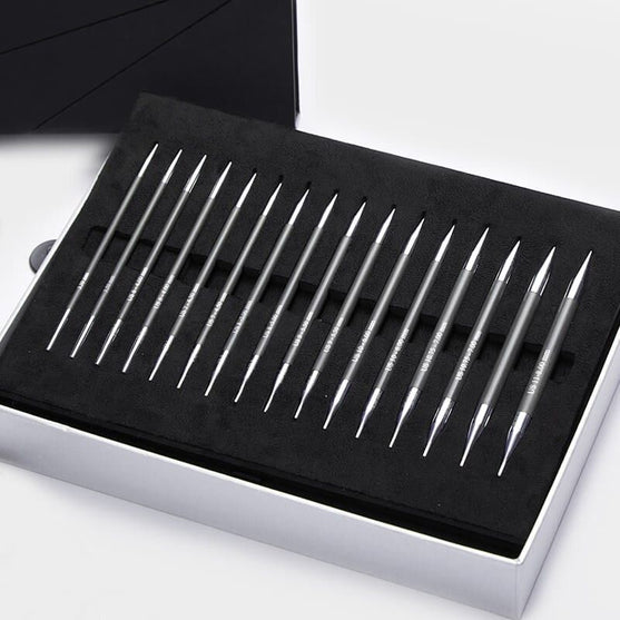 Set de Agujas Circulares Intercambiables Karbonz - KnitPro
2