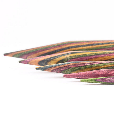 Agujas circulares intercambiables cortas en abedul SYmfonie - KnitPro
2