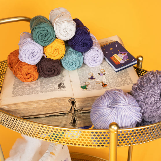 #MagicFeatherCAL: Mystery Crochet-along kit - Hobbii
2