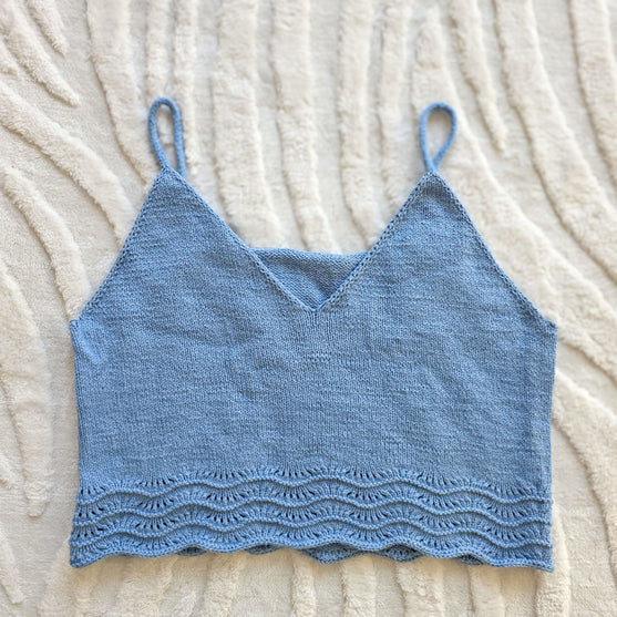 Tide Lace - Top de tirantes
6
