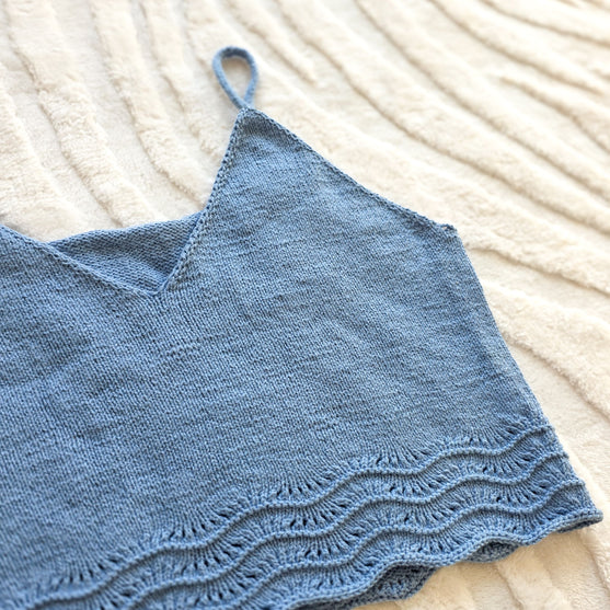 Tide Lace - Top de tirantes
5
