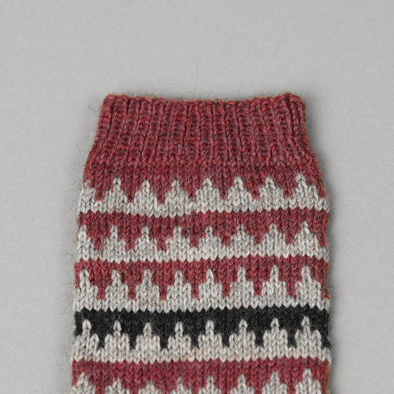 Calcetines de patrón Fair Isle
6
