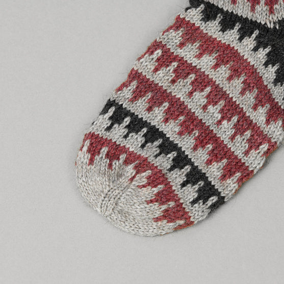 Calcetines de patrón Fair Isle
7
