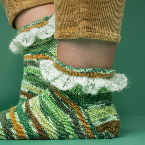 Frigg - Calcetines con volantes
2