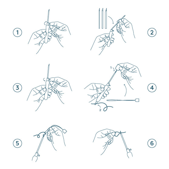 Set de Punch Needle Intercambiable - Hobbii
7
