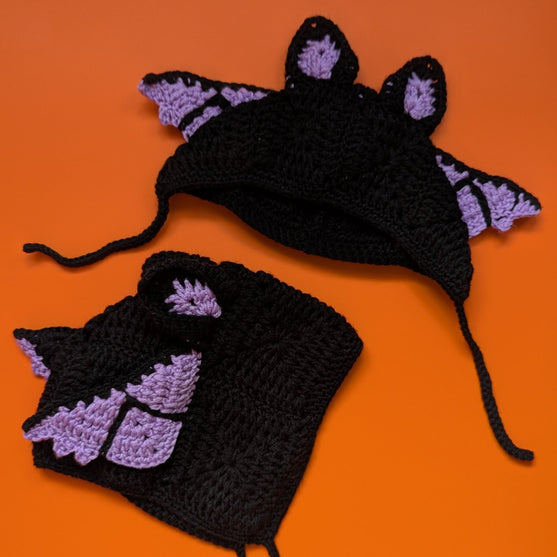 Baby Boo Bonnets - Trío de gorritos de Halloween
4