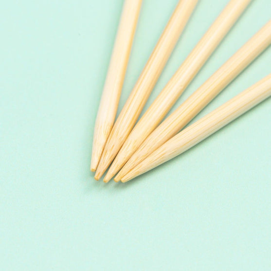 Agujas de tejer de bambú - 15 cm - Hobbii
2