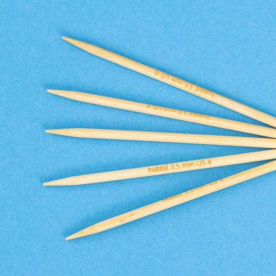 Agujas de tejer de bambú - 10 cm - Hobbii
4