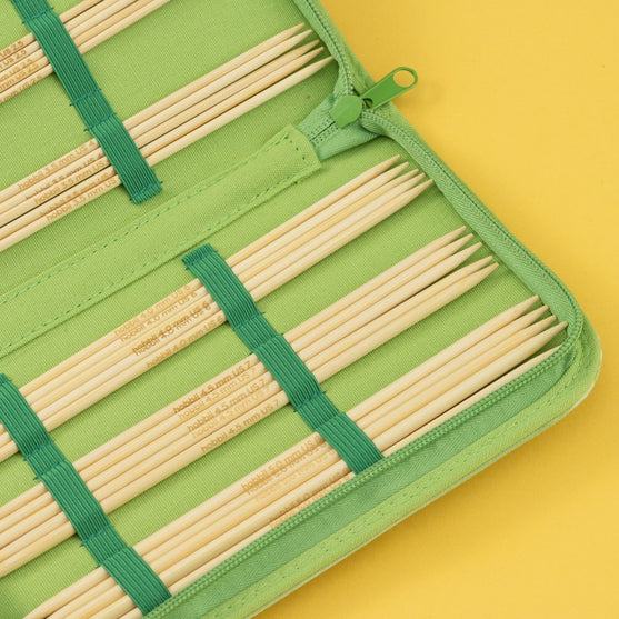 Conjunto de Agujas de Bambú para Calcetines - 20 cm - Hobbii
3