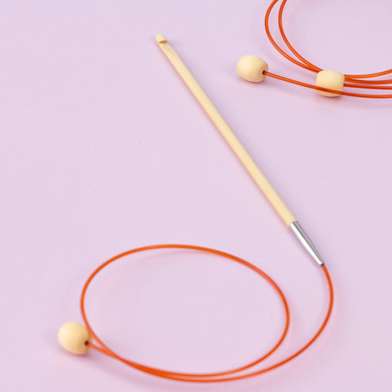 Aguja Tunecina de Bambú con Cable - 50 cm - Hobbii
5