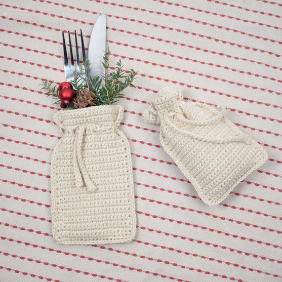 Bolso Navideño de Cubiertos
2