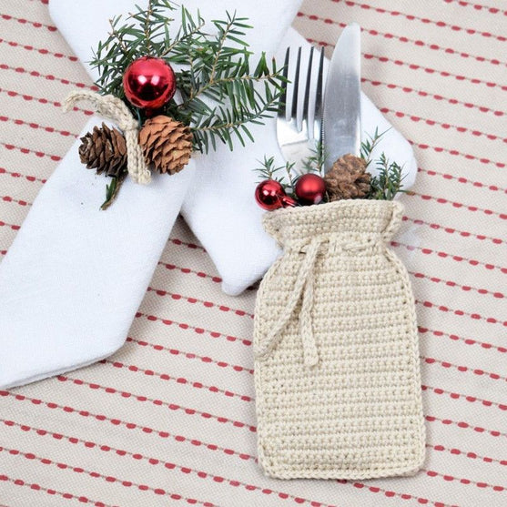 Bolso Navideño de Cubiertos
7