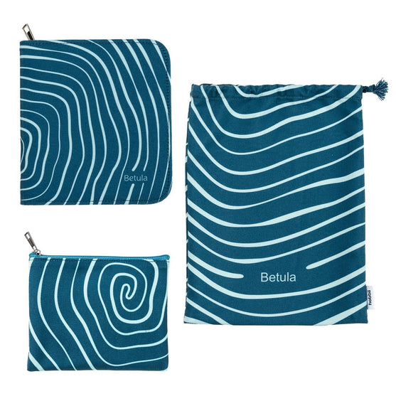 Juego de agujas circulares intercambiables Betula Deluxe - Cerulean - Hobbii
7