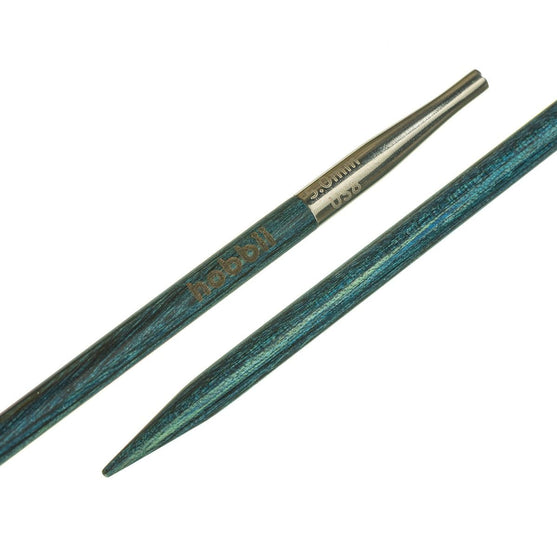 Juego de agujas circulares intercambiables Betula Deluxe - Cerulean - Hobbii
4