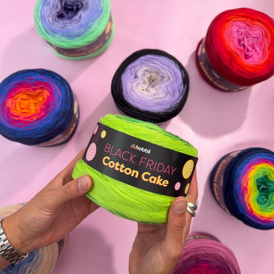 Black Friday Ovillo de Algodón Cake (Edición Limitada) - Hobbii
6