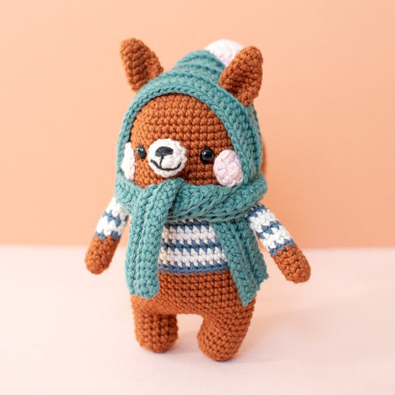 Bruno Squirrel - Kit de ganchillo
2