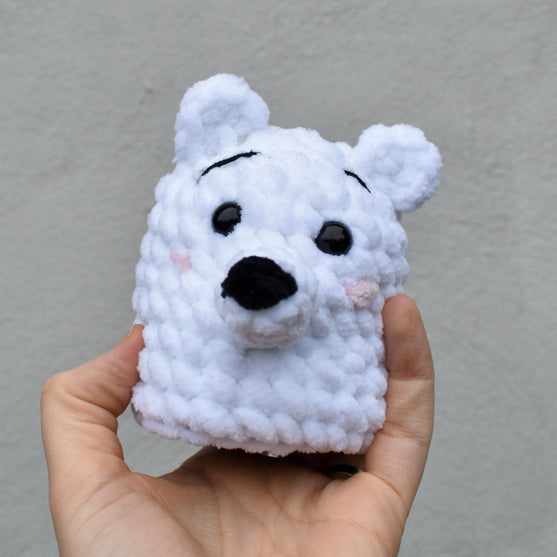 Pingüino y Oso Polar - Juguete Reversible
4