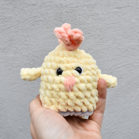 Conejito y Pollito - Juguete reversible
7