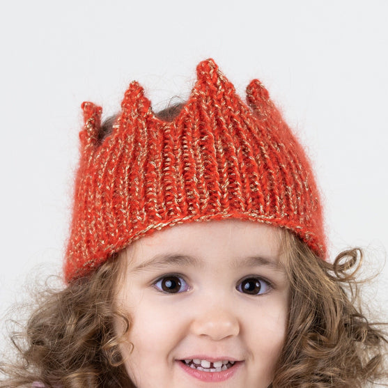 Knitted Crown - Diadema
2