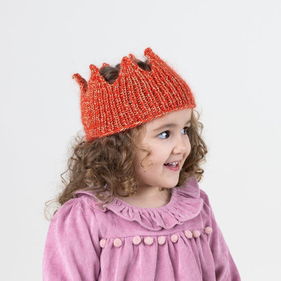 Knitted Crown - Diadema
4