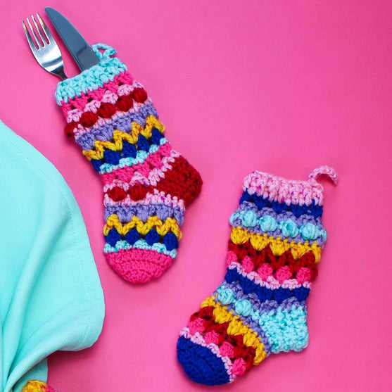 Monísimos calcetines para cubiertos
4