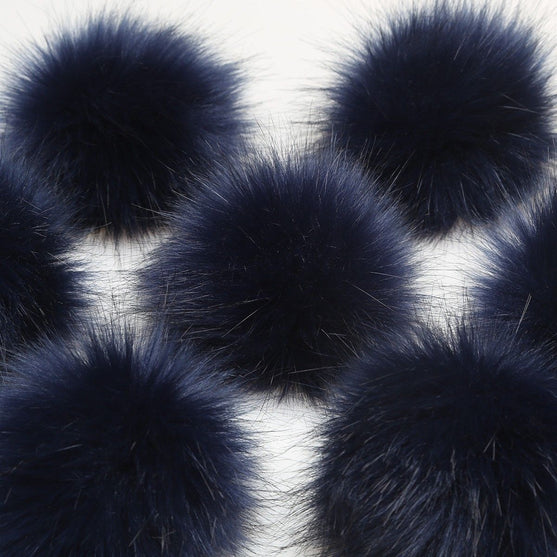 Pompón - Azul Oscuro - Go Handmade
2