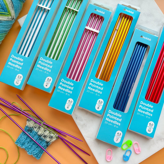 Agujas de doble punta Alu - Hobbii
7