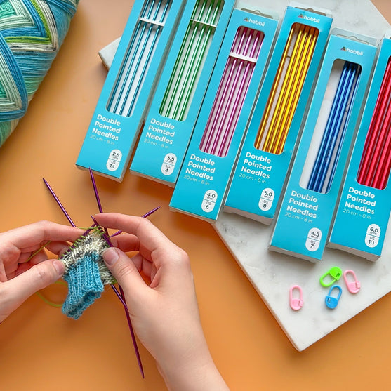 Agujas de doble punta Alu - Hobbii
6