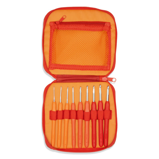 Set de Ganchillos Easy Touch - Berry - 9 tamaños - Hobbii
6