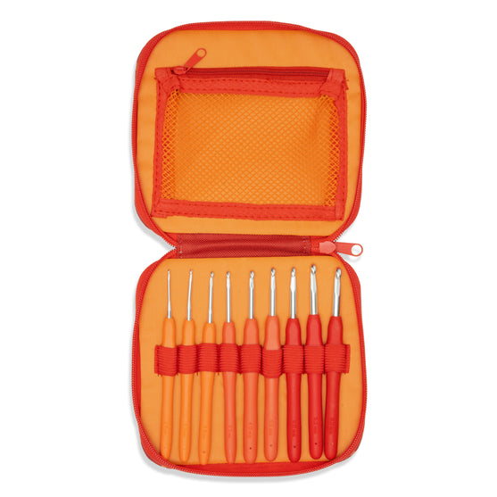 Set de Ganchillos Easy Touch - Berry - 9 tamaños - Hobbii
6
