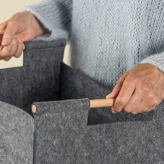 Gran Cesta de Fieltro - Hobbii
2