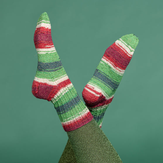 Christmas Sock Wool Glitter (Edición Limitada) - Hobbii
10