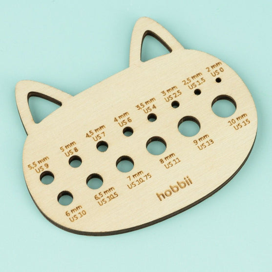 Medidor de agujas de tejer - Gato - Hobbii
3