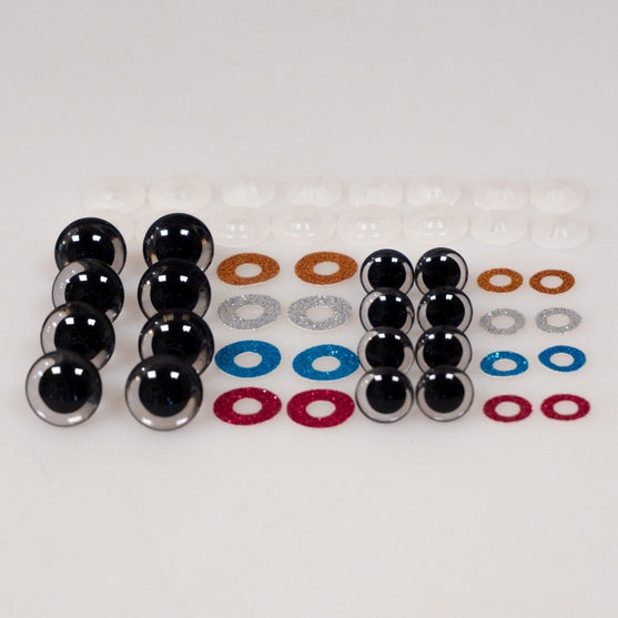 Ojos de seguridad con brillo - Medianos - Go Handmade
2