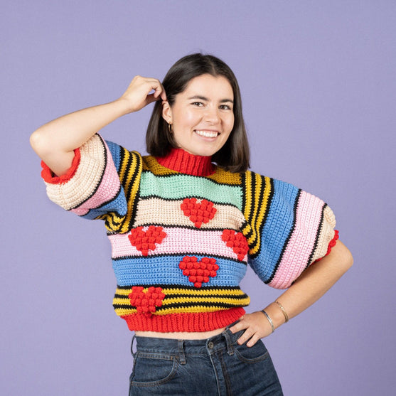 Heart on Crop - Jersey
2