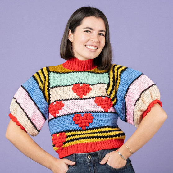 Heart on Crop - Jersey
3