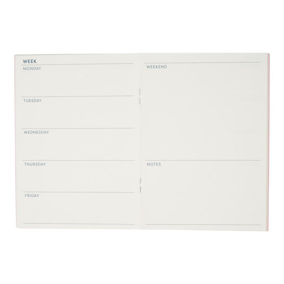 Weekly Planner Book - Flor - Hobbii
3