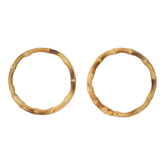 Asas de bolsa de bambú - Redondo - Hobbii
2