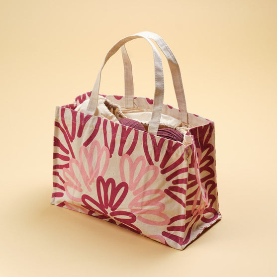Canvas Shopper con cierre de cordón - Hobbii
2
