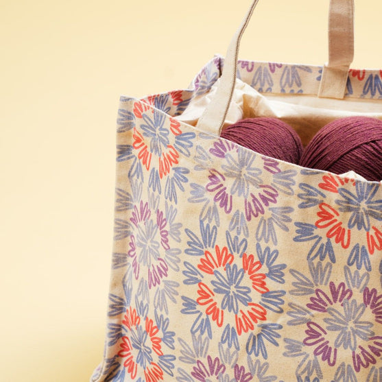 Canvas Shopper con cierre de cordón - Hobbii
3