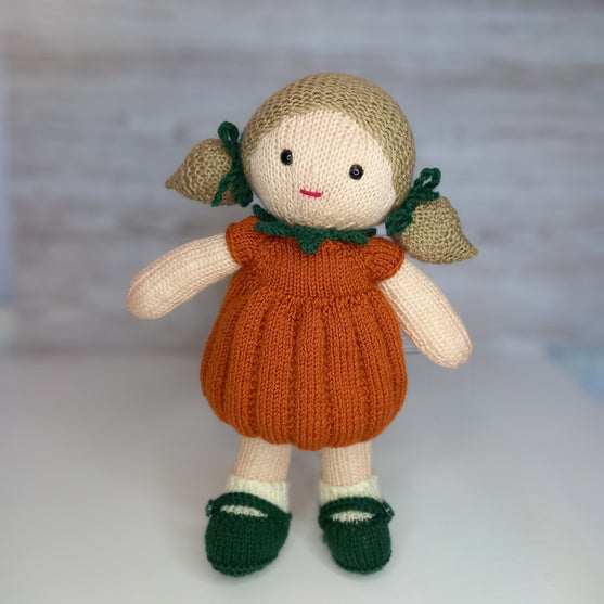 Conjunto de calabaza - Ropa para muñecas
2