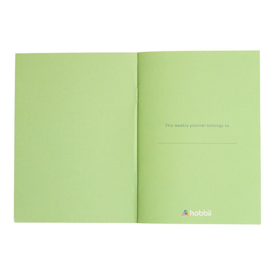 Weekly Planner Book - Flor - Hobbii
2
