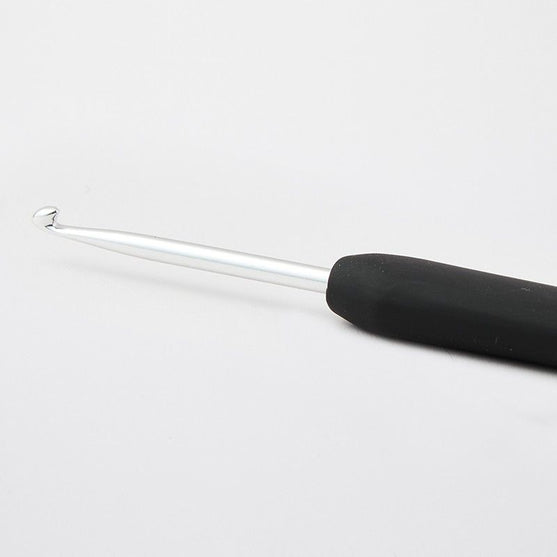 Ganchillo Steel de acero con mango ergonómico - KnitPro
4