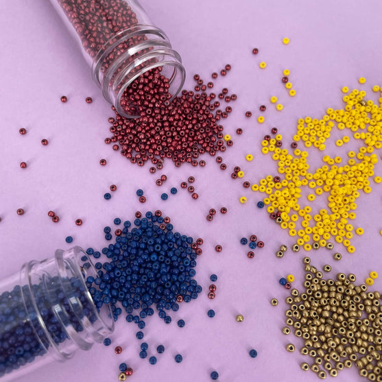 Cuentas de vidrio - 30g - Go Handmade
2