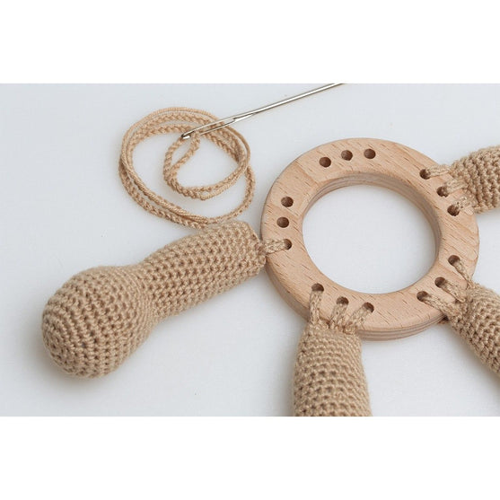 Aro de madera con agujeros - Go Handmade
2
