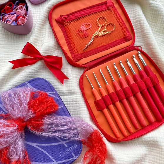 Set de Ganchillos Easy Touch - Berry - 9 tamaños - Hobbii
10