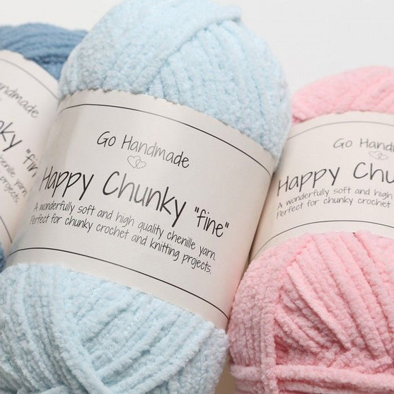 Happy Chunky Fine - 50g - Go Handmade
2