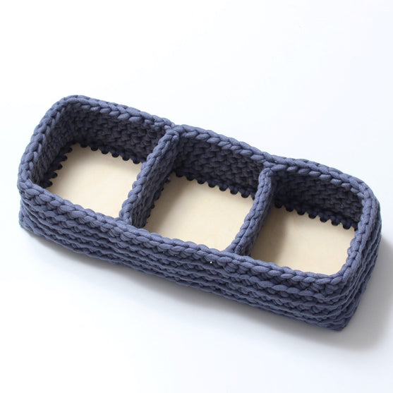 Trio - Cesta con 3 compartimentos
2