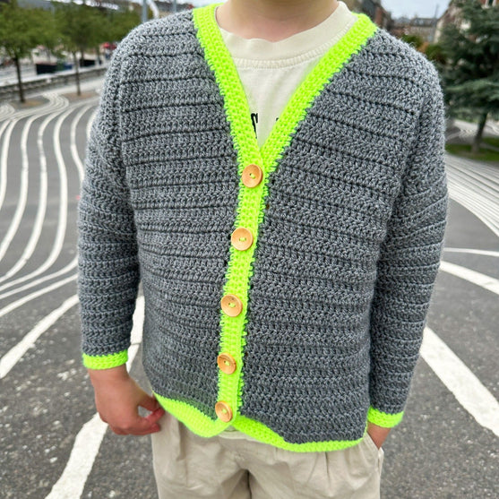 Contrast Cardi - Cárdigan para niños
3
